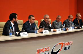 Press-conference’s participants