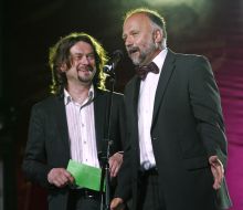 Остап Ступка и Андрей Курков