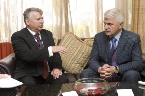 Vladimir Litvin and Bogdan Borusewicz