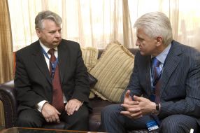 Vladimir Litvin and Bogdan Borusewicz