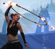 Артистка театра ”Firebirds ” (Венгрия)
