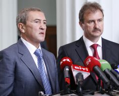 Леонід Черновецький та Олександр Попов