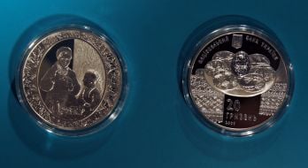 Coin ”Ukrainian easter eggs ”