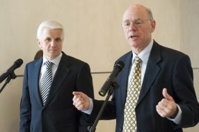 Володимир Литвин та Норберт Ламмерт