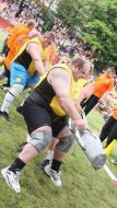 Members of Ukraine and Europe national teams on Strongman