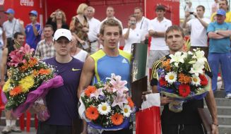 Dmitry Starodubtsev, Aleksandr Korchmid and Sergey Kucheryanu