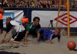 Финал ”Фестиваля пляжного футбола-2010”