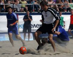 Финал ”Фестиваля пляжного футбола-2010”