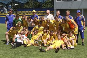 Players of the youth team of Ukraine (U-16)