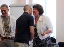 Oles Savenok and Ekaterina Levchenko