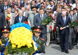 Vladimir Litvin, Viktor Yanukovich and Nikolai Azarov