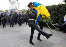 Vladimir Litvin, Viktor Yanukovich and Nikolai Azarov