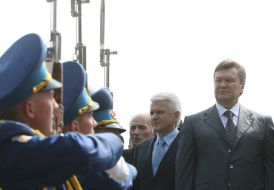 Vladimir Litvin and Viktor Yanukovich