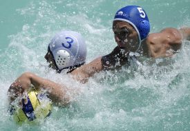 Water-polo. Kharkov’s  team – Dnepropetrovsk’s team