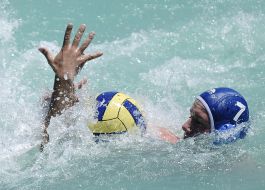 Water-polo. Kharkov’s  team – Dnepropetrovsk’s team