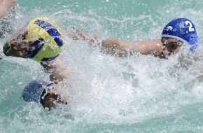 Water-polo. Kharkov’s  team – Dnepropetrovsk’s team