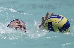Water-polo. Kharkov’s  team – Dnepropetrovsk’s team