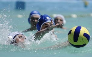 Water-polo. Kharkov’s  team – Dnepropetrovsk’s team