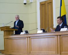 Виктор Янукович и Владимир Литвин