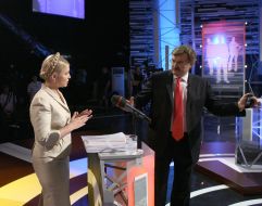 Юлия Тимошенко и Евгений Киселев