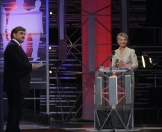 Юлия Тимошенко и Евгений Киселев