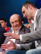 Vitaliy Klichko and Mikhail Zhvanetskiy