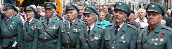 Veterans of the Ukrainian insurgent army