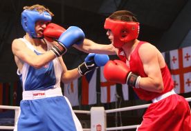 Ivan Romaniv and Alim Abbasov