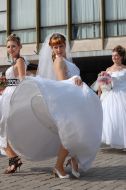 Fiancees parade participants