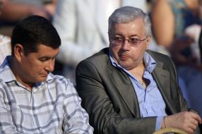 Aleksandr Onishchenko and Sergey Matyash