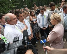 Yuliya Timoshenko and Mikhail Livinskiy