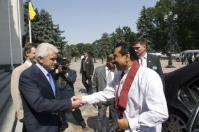 Vladimir Litvin and Makhindi Radzhapaksi