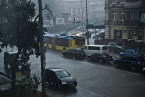 Cloudburst in Kiev