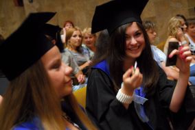Graduating student