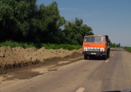 Stabilization of the road