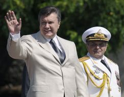 Viktor Yanukovich and Viktor Maksimov