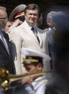 Viktor Yanukovich and Valeriy Saratov