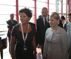 Jolanta Kwasniewskа and Yulia Tymoshenko