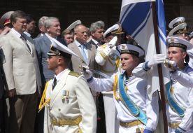 Viktor Yanukovich and Mikhail Yezhel