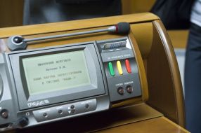 Appliance for voting