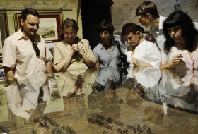 Посетители Военно-морского музея Украины