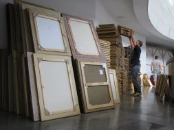 Демонтаж выставки