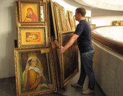 Демонтаж выставки