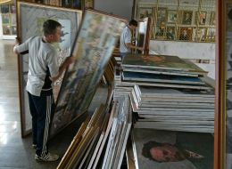 Демонтаж выставки