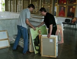 Демонтаж выставки