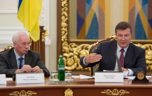 Николай Азаров и Виктор Янукович