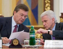 Виктор Янукович и Владимир Литвин