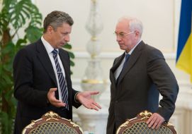 Николай Азаров и Юрий Бойко