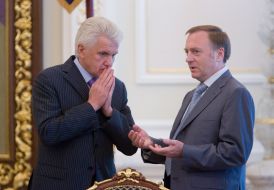 Александр Лавринович и Владимир Литвин