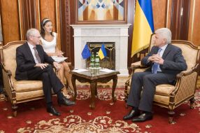 Vladimir Litvin and Herman Van Rompuy